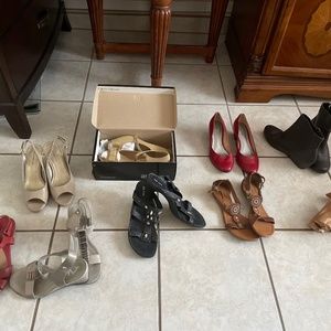 14 pairs of cute shoes, bundle, +shoe extender